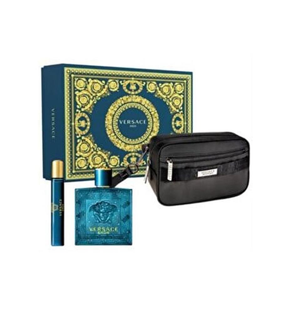 Versace Eros Erkek Parfüm EDT 100 ML + Cep Boy Erkek Parfüm 10 ML + Çanta Versace Eros Erkek Parfüm EDT 100 ML + Cep Boy Erkek Parfüm 10 ML + Çanta